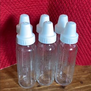 Set of 8oz Glass Baby Bottles